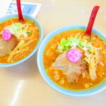 Ramen Sanpachi Tohoku Tori Ten - ２人のさんぱちデー　味噌ラーメン　８５０円→５５０円（税込）【２０２１年７月】