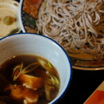 Juuwari Soba Monzen Chaya Katataya - シャポーン鶏の鶏南蛮つけそば