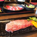 Binchotan Yakiniku Tenten Nagaoka Renkata Ten - 極上牛タンステーキ