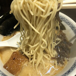 Kumamoto Ramen Higomonz Mitaka Ten - 低加水ストレート麺