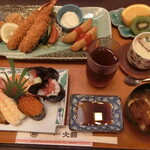 Oozushi - ウーロン茶付きです