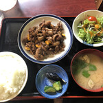 須砂渡食堂 - とりもつ定食