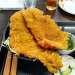 Oshokuji Dokoro Ippuku Tei - 【2021.8.12(木)】たれかつ丼(並盛)800円→700円のたれいかつ丼