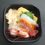 Kaneto Kitchen - 海鮮丼(小) (税込)540円　(2021.08.13)