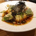 Menshusai Go no 40 - 自家製うどんだしの豆腐と生麩の揚げ出し