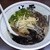 麺の春雪 - 料理写真:黒ラーメン　650円