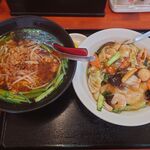 Chinese Fukugen - ラーメンセット（台湾ラーメン+中華飯）780円