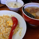 Kinka Ro Nakazawa Ten - 半チャンセット(醤油ラーメン)