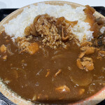 Washokuya Harakucchi - 焼き豚カレー（大盛サービス）700円