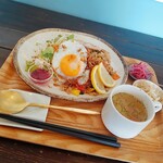 stand cafe KICHI - 料理写真:ガパオライス