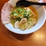 Jukusei Shoyu Ramen Junibunya Joyo Ten - 鶏とハマグリのラーメン850円