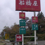 Funabashiya Minami Ten - 看板（国道６号線沿い）