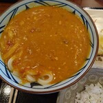 Marugame Seimen Kyotango Ten - トマたまカレーうどん