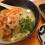 Okinawa Shokudo Fuka - 沖縄そば定食(880円)希望すればこれにご飯も着きます