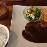 木村食堂 - ハンバーグ定食980円