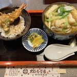 大正庵釜春 - 天丼お好みセット（1,280円）