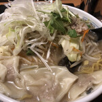 Ramen Hakodate Musashi - 塩ワンタンタンメン