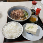 Asaiya - きしめん定食　700円