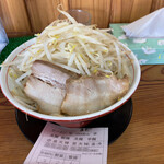 ラーメン どかいち - ラーメン小　野菜増し、ニンニク増し、脂少なめ