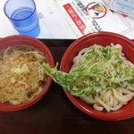 Heiji no Udon - 肉汁うどん＋春菊の天ぷら