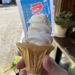 甲斐商店 - ちょっと食べてしまい慌てて撮影