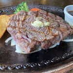 Steak & Hamburger Steak no Mise Iwataki Nogikunoten - 熟成リブロースステーキ １８０ｇ　(2021/10)