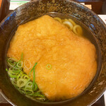 Osaka Dashi no Udonya Hirohiro Aduchi Ten - 丼を覆い尽くすほど巨大な揚げさん