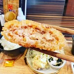 Yakitori Masaya Umeda Sonezaki Ten - 鶏メンチカツ