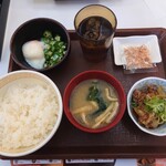 すき家 - まぜのっけ朝食①