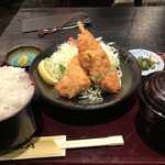 Kushi no Aji Tobachi - ご飯の大盛りは中々の量