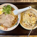 ラーメン小道 - 半チャンセット