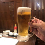 Washoku Izakaya Uokichi Torikichi Higashikawaguchi Ten - 生ビール