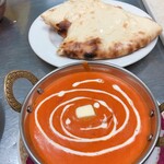 Tandoori Mahal Kohata Ten - バターチキンカレー&チーズナン