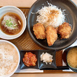 Gusto Tonami Ten - おろしから揚げ定食