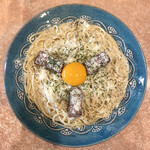 Spaghetti Ya - ・カルボナーラ 1,200円/税込
                      ・ランチサービス大盛 (+30g) 0円