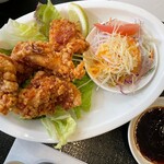 橘屋 - 特製ランチ唐揚げセット②