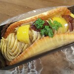 Patisserie Ginza Senbikiya - 中々、ボリュームがありますね♪