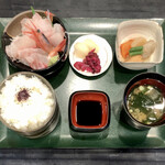 Japanese cuisine Takechi - 刺身定食 ¥990