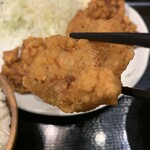 Teketeke Tamachi Nishiguchi Ekimae Ten - 2021-09-30 てけてけ(田町駅) ポン酢ソース唐揚げ定食(￥750円)