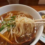 らーめん八番館 - シンプルなモヤシラーメン