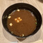 New Tonkatsu Abura to Nabe Ionmoru Kashihama Ten - 味噌汁