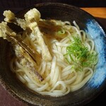 Udon Kenkyujo Menkuidou - ごぼう天うどん麺1.5倍