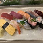 Tsukiji Sushi Ko Shinagawa Intashiti Ten - 1000円税込