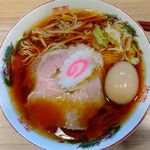 くじら食堂bazar 三鷹店 - 支那そば味玉 800円