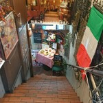 Tokyo Cafe Restaurant Fresca - 階段を