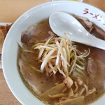 ラーメンショップ - ネギチャーシューメン、メンマ