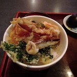 Shogetsu An - そば定食の野菜天丼