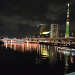 Matsuya Asakusa Azumabashi Ten - 今日も屋形船が来た!