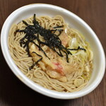 Marufuji Seimenjo - 天ぷらそば（４３０円）２０２１年１２月