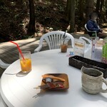 名草イワナパーク - コーヒーも美味しかった